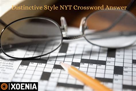 distinctive crossword clue|another word for distinctive clue.